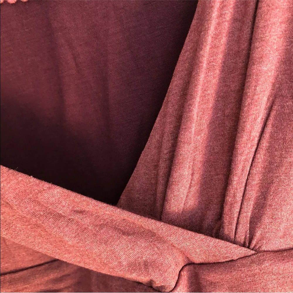 Anthropologie Maeve Wrap dress berry Small - Picture 11 of 12